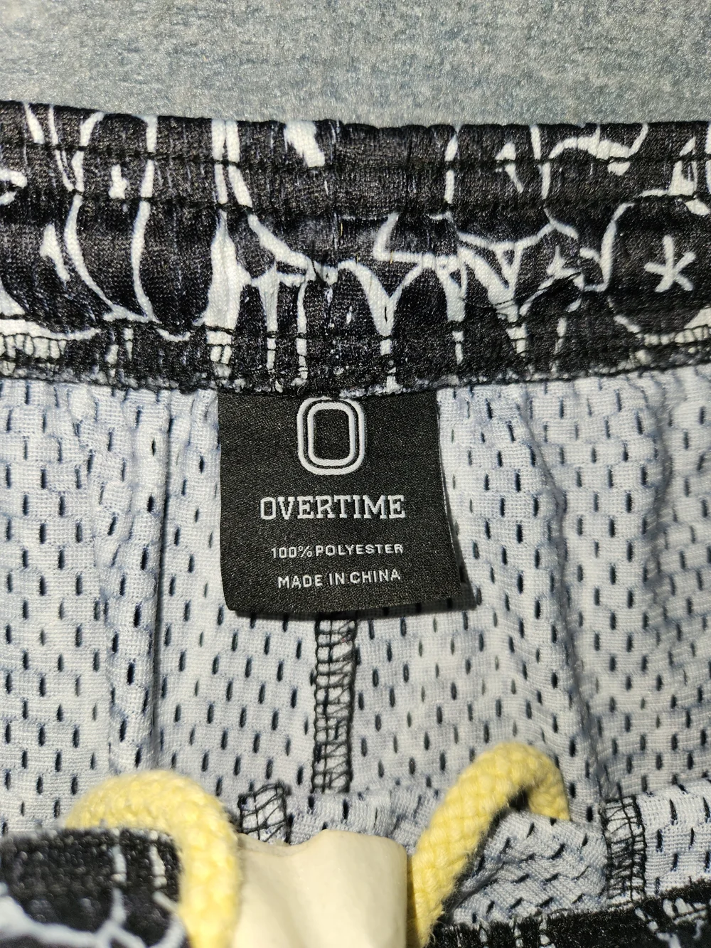 Black and White Graphic Shorts #346